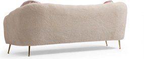 3-Seat Sofa Istiridye - Beige Beige