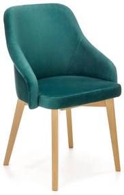 TOLEDO 2 chair, color: honey oak / MONOLITH 37 DIOMMI V-PL-N-TOLEDO_2-D.MIODOWY-MONOLITH37