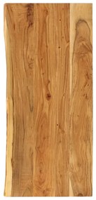 vidaXL Πάγκος Μπάνιου 140x52x2,5 εκ. από Μασίφ Ξύλο Ακακίας