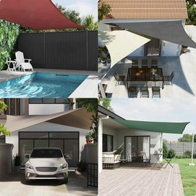 vidaXL Πανί Σκίασης Ορθογώνιο Λευκό 3 x 4,5 μ. από Ύφασμα Oxford