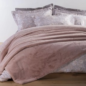 Κουβέρτα Γούνινη Υπέρδιπλη (220x240) Nef-Nef Homeware Warmer Pink