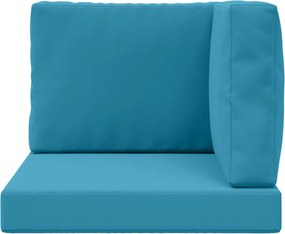 vidaXL Μαξιλάρι Καναπέ Εξωτερικού Χώρου 3 pcs Βασιλικό Μπλε
