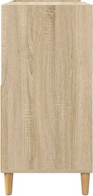 vidaXL Βάση πικάπ Sonoma Δρυς 82 x 39,5 x 82,5 εκ Επεξεργασμένο Ξύλο