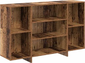 vidaXL Πλαϊνό γραφείο Παλιό ξύλο 120 x 30 x 75 εκ Επεξεργασμένο ξύλο