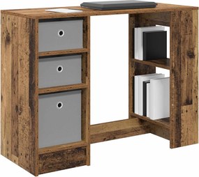 vidaXL Γραφείο Παλιό ξύλο 100 x 40 x 75 cm Επεξεργασμένο Ξύλο