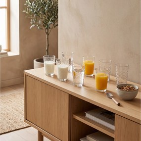 ΠΟΤΉΡΙΑ DRINKING GLASS 200ML SET 8PCS YE5000570