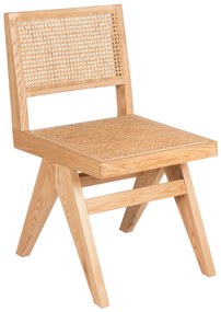 Καρέκλα FREDRIK Ξύλο Φράξινου και Rattan Φυσικό 45x55,5x83Υεκ. 45x55.5x83 εκ.