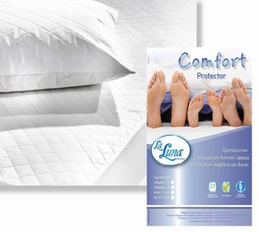 Επίστρωμα Καπιτονέ Comfort La Luna Διπλό 160x200cm Cotton-Polyester