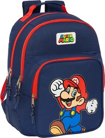 Σχολική Τσάντα Super Mario World 32 x 42 x 15 cm