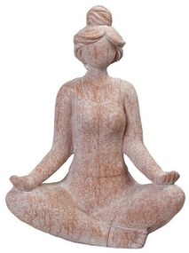 Γυναικεία Φιγούρα Yoga Ανοιxτά Χέρια KUN312 38x22,5x50cm Somon Espiel Μαγνήσιο