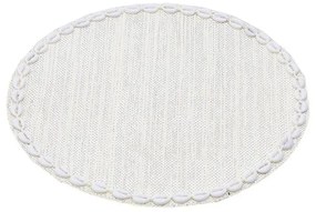 Σουπλά 3-60-748-0003 (Σετ 6Τμχ) Φ35cm White-Ivory Inart Χαρτί