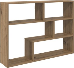 vidaXL Ράφι Τοίχου Επιτοίχιο Καφέ 95 x 20 x 69,5 εκ.