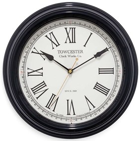Ρολόι Τοίχου Redbourn ACCTIM26703 Φ30,3x6cm Black Acctim Μέταλλο,Γυαλί