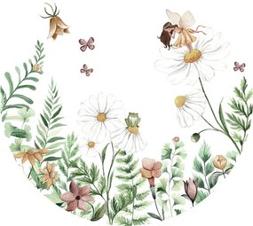 Fairy Garden Ταπετσαρια Τοιχου Πρασινο Στρογγυλη 80cm