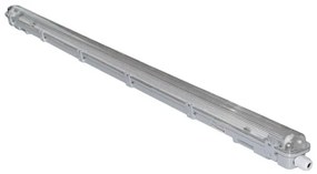 Γραμμικό Φωτιστικό Mini LED 230V T8 120cm IP65 Γκρι 3-8011205 Lumen-3-8011205-Γκρι 3-8011205