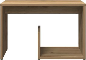 vidaXL Side Table Artisan Oak 59x36x38 cm Κατασκευασμένο ξύλο