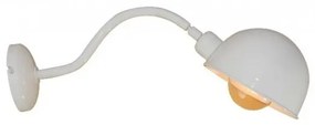 Απλίκα φωτιστικό PHOEBE μεταλλικό λευκό HL-109S-1W Homelighting-77-2874-Λευκό 77-2874