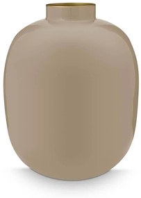 ΜΕΤΑΛΛΙΚΟ ΒΑΖΟ 32cm PIP STUDIO - KHAKI 51102064