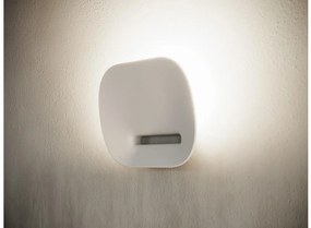 Απλίκα Φωτιστικό Τοίχου LED 8W Λευκό Κεραμικό Εμαγιέ Moonlight W1 11C61000113001 Prandina-1C61000113001-Λευκό 1C61000113001