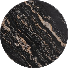 ΕΠΙΦΑΝΕΙΑ ΤΡΑΠΕΖΙΟΥ Φ60Χ2.5εκ. 5787 WERZALIT BLACK GOLD MARBLE HM5227.15