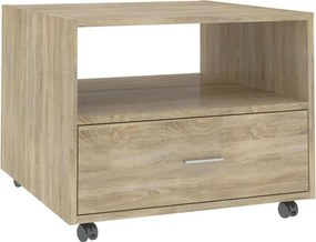 VidaXL Τραπεζάκι Σαλονιού Sonoma Δρυς 55 x 55 x 40 εκ. Επεξεργ. Ξύλο