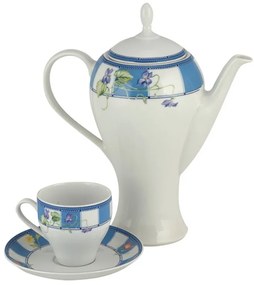Σετ Τσαγιού 9τμχ Πορσελάνης WM Collection N29473