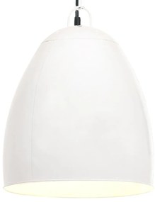 vidaXL Φωτιστικό Industrial Στρογγυλό 25 W Λευκό 42 εκ. Ε27