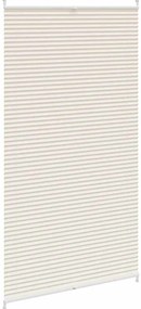 vidaXL Σύστημα Σκίασης Πλισέ Κρεμ 110 x 200 εκ.