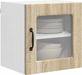 vidaXL Ραφιέρα τοίχου PORTO 2 pcs Δρύς Sonoma Επεξεργασμένο Ξύλο