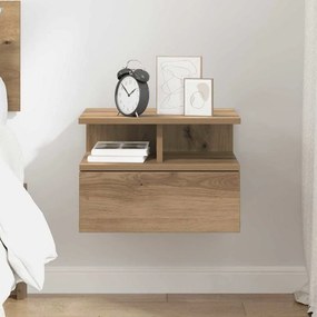 vidaXL Κρεβάτι με Float Artisan Oak 40 x 31 x 28 εκ Επεξεργασμένο ξύλο