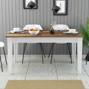 Stewehome Σετ Τραπεζαρίας Μοντέρνος Σχεδιασμός 145x88x75 cm
