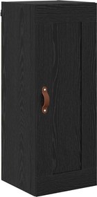 vidaXL Επιτοίχιο ντουλάπι Μαύρη Οξυά 34,5 x 34 x 90 εκ.