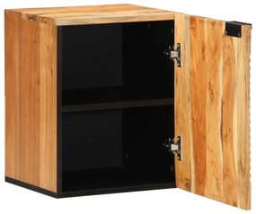 vidaXL Κρεμαστό Ντουλάπι Μπάνιου 38x33,5x48 εκ Μασίφ Ξύλο Ακακίας