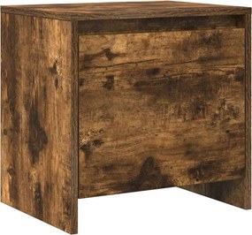 vidaXL Κομοδίνα 2 Τεμ. Καπ. Δρυς 45x34x44,5 εκ. από Επεξεργασμένο Ξύλο