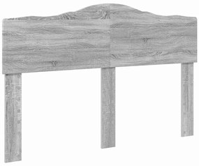vidaXL Κεφαλάρι Γκρίζο Σονομα 160 cm Επεξεργασμένο ξύλο