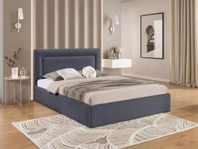 Επενδυμένο κρεβάτι Dream-Anthraki-160 x 200