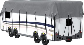 vidaXL Κάλυψη οροφής τροχόσπιτου Γκρι 1000x300 cm Μη υφασμένο ύφασμα