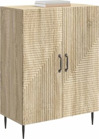 vidaXL Πλαϊνό γραφείο Sonoma Δρυς 66 x 34,5 x 89,5 εκ