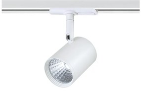 Σποτ Φωτιστικό Ράγας LED 7W Μονοφασικό IP20 3000K Zuno ZUNO730W2 ACA-ZUNO730W2-Λευκό ZUNO730W2