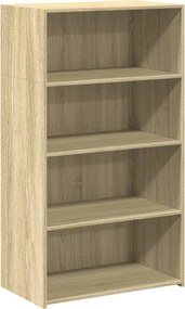 vidaXL Ντουλάπι Sonoma Δρυός 70x41x124 εκ. από Επεξεργασμένο Ξύλο