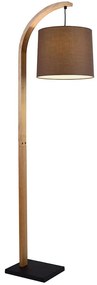 Φωτιστικό Δαπέδου Hana 4305600 55x150cm 1xE27 40W Natural-Black Viokef