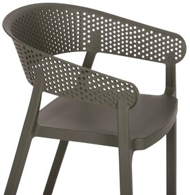 ΠΟΛΥΘΡΟΝΑ ΠΟΛΥΠΡΟΠΥΛΕΝΙΟΥ DARK OLIVE HM5941.07 53,5x50,5x73Υ εκ.