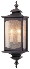 Απλίκα Φωτιστικό Τοίχου 2xE14 60W IP44 Μπρονζέ Market Square QN-MARKET-SQUARE-M Elstead QN-MARKET-SQUARE-M Μπρονζέ