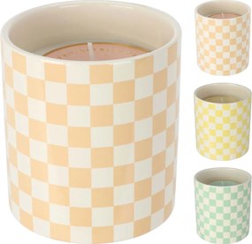 JK Home Décor - Κερί Αρωματικό σε Κεραμικό 9x10cm 3 Σχέδια
