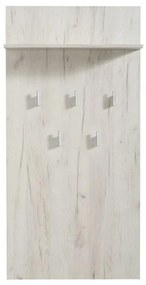 Hallway Unit Kent CIV White Oak 67x19,5x137 cm