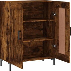 vidaXL Ντουλάπι Καπνιστή Δρυς 69,5 x 34 x 90 εκ. Επεξεργασμένο Ξύλο