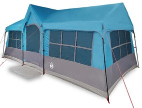 vidaXL Σκηνές με στέγη Μπλε 622 x 295 x 238 εκ. Πολυεστέρας