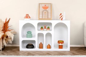 Κονσόλα Λευκό FLODESI 120x37x74