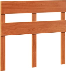 vidaXL Σκελετός Κρεβ. Χωρίς Στρώμα Καφέ Κεριού 100x200 εκ Μασίφ Πεύκο