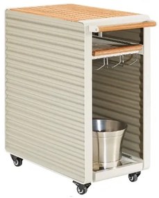 Higold   Airport/Bar Trolley Beige/Taupe  metax-01-00-2075 διάστ.76.5000 x 40.0000 x 88.0000